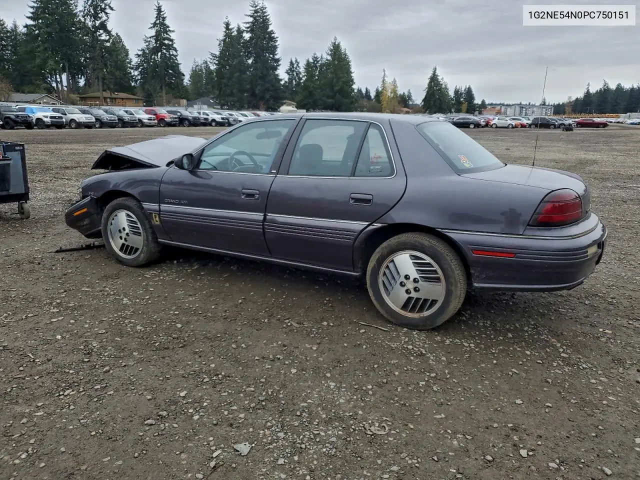 1G2NE54N0PC750151 1993 Pontiac Grand Am Se