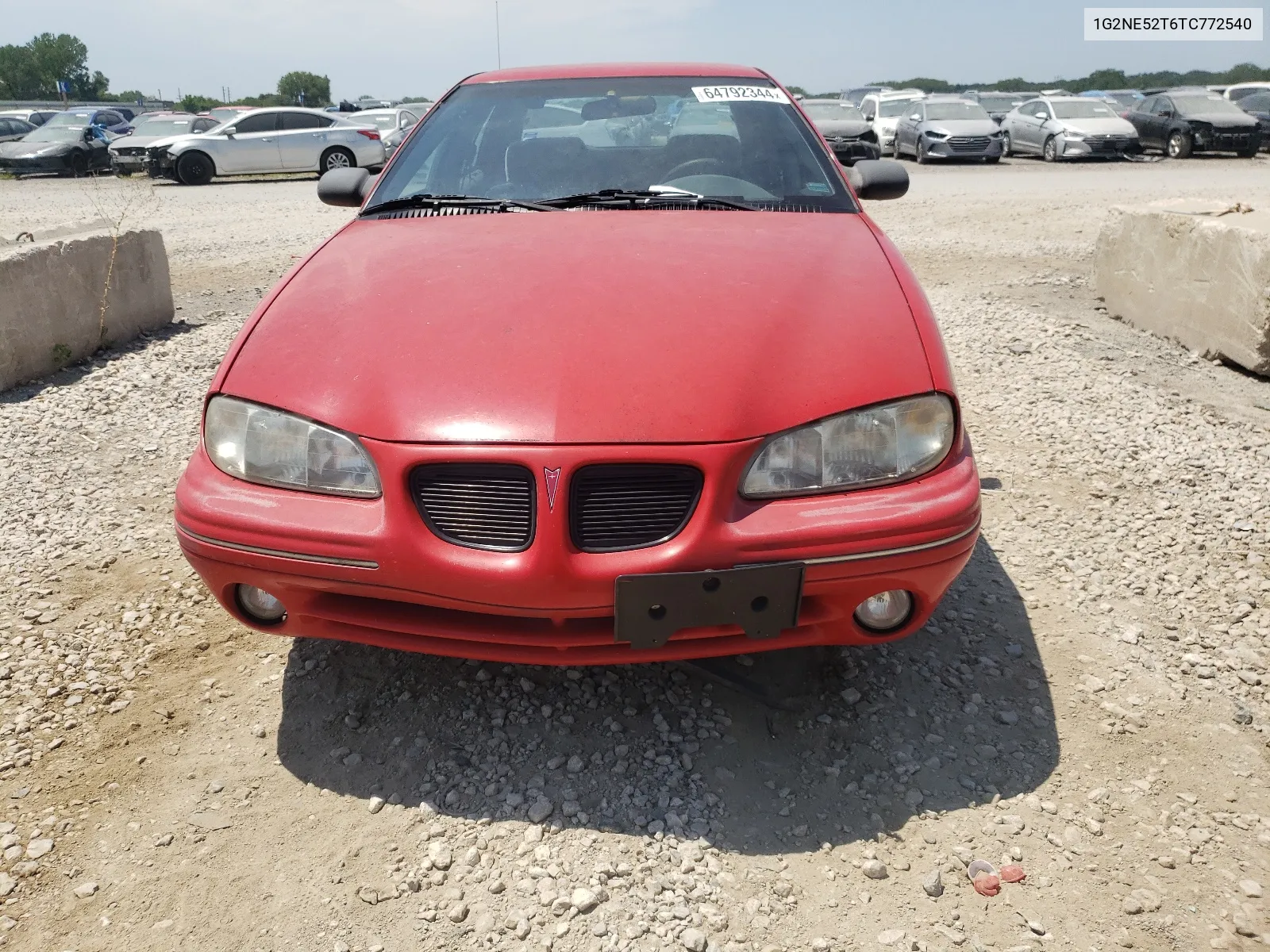 1996 Pontiac Grand Am Se VIN: 1G2NE52T6TC772540 Lot: 64792344