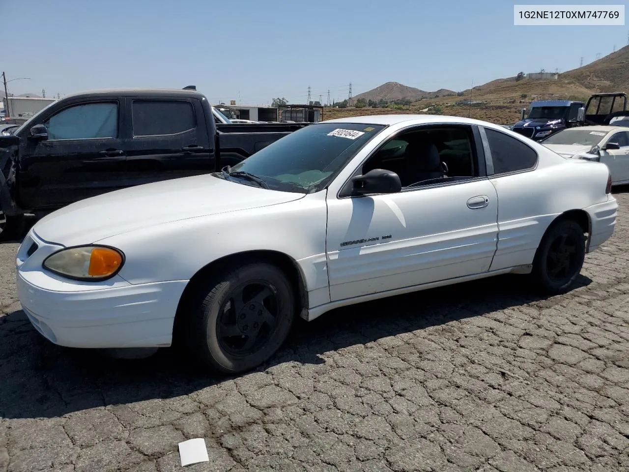 1999 Pontiac Grand Am Se VIN: 1G2NE12T0XM747769 Lot: 59324644