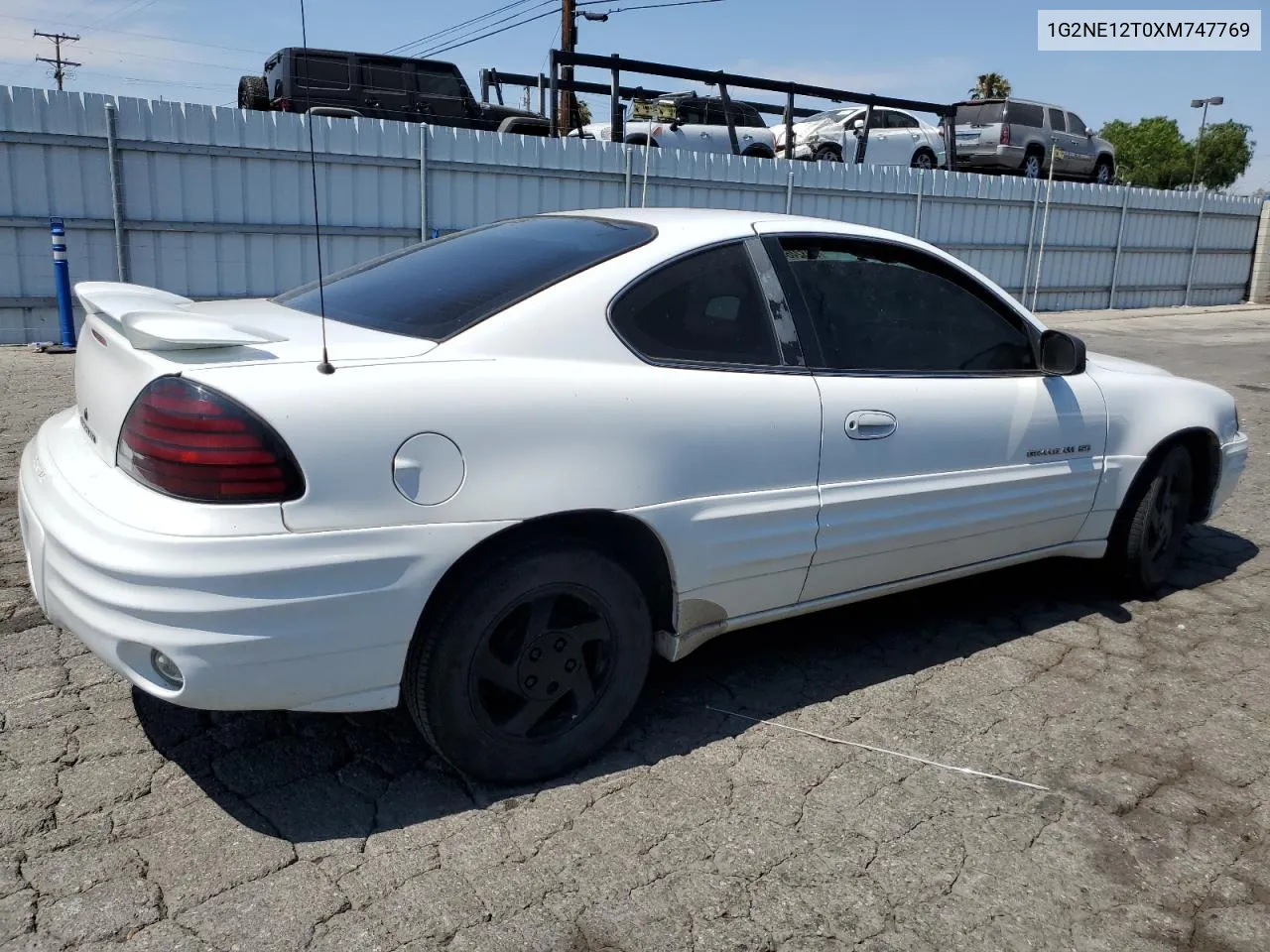 1999 Pontiac Grand Am Se VIN: 1G2NE12T0XM747769 Lot: 59324644