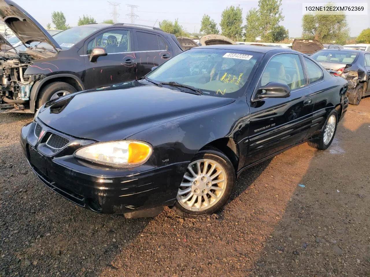 1999 Pontiac Grand Am Se VIN: 1G2NE12E2XM762369 Lot: 65942303