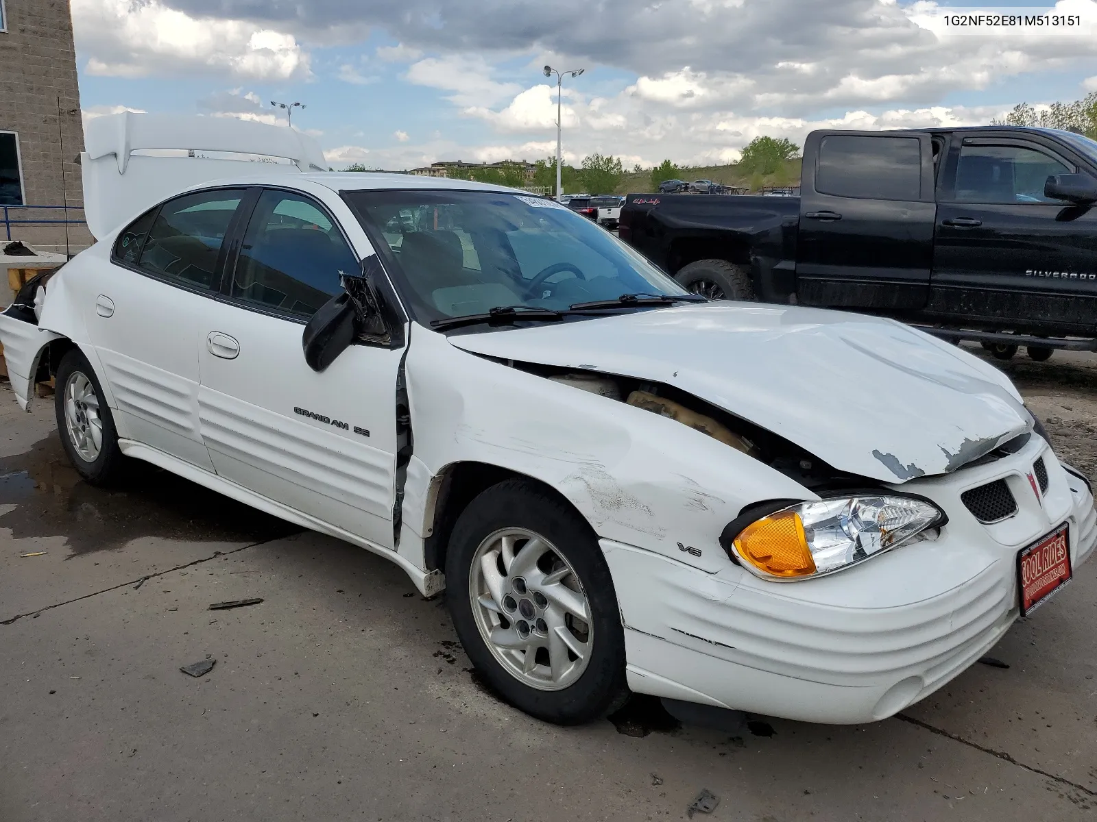 1G2NF52E81M513151 2001 Pontiac Grand Am Se1