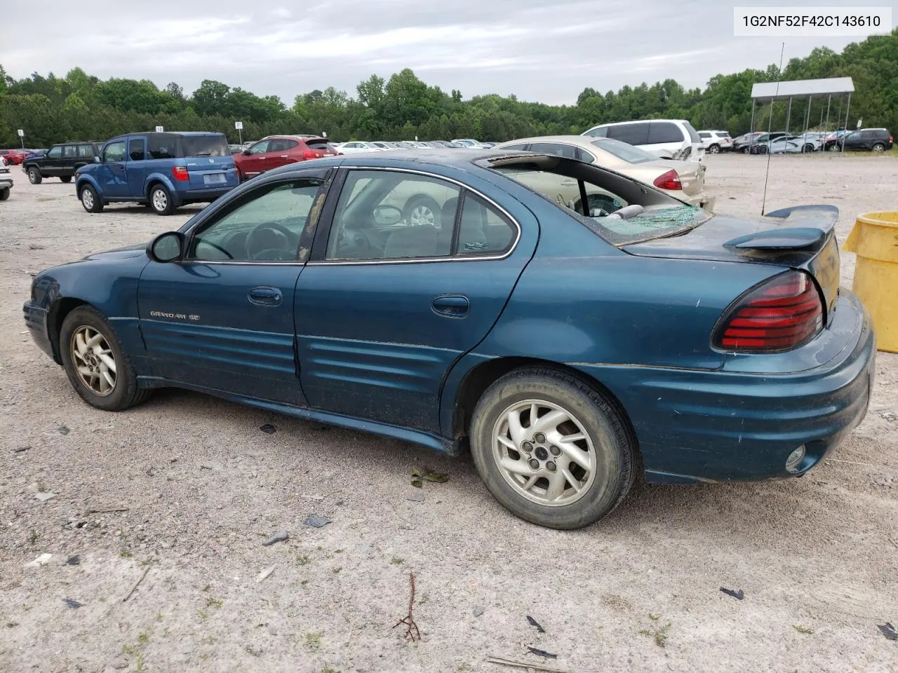 2002 Pontiac Grand Am Se1 VIN: 1G2NF52F42C143610 Lot: 54611514