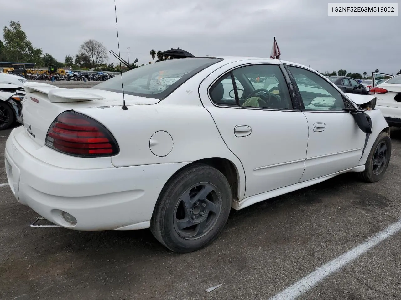 2003 Pontiac Grand Am Se1 VIN: 1G2NF52E63M519002 Lot: 55565964