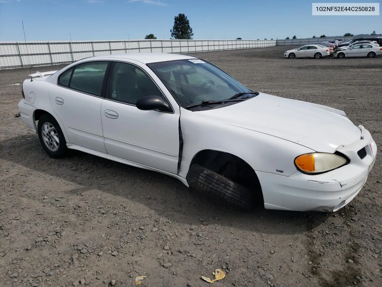 2004 Pontiac Grand Am Se1 VIN: 1G2NF52E44C250828 Lot: 58115754