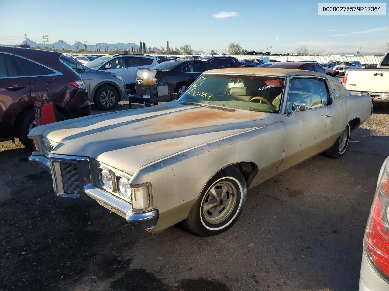 1969 Pontiac Grand Prix VIN: 00000276579P17364 Lot: 81401423