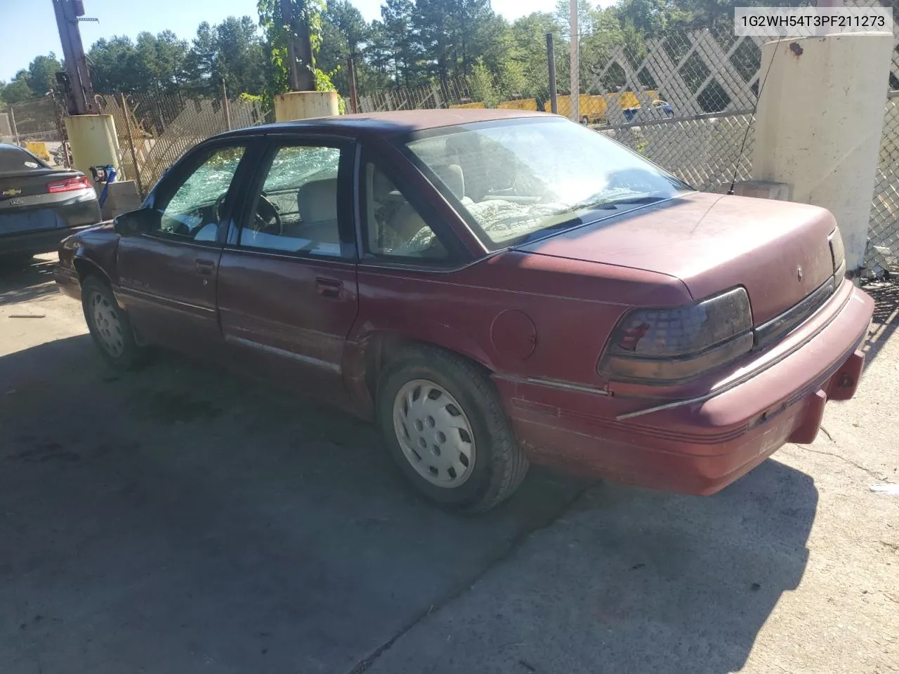 1993 Pontiac Grand Prix Le VIN: 1G2WH54T3PF211273 Lot: 55744104