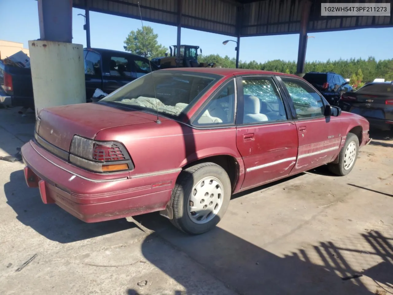 1993 Pontiac Grand Prix Le VIN: 1G2WH54T3PF211273 Lot: 55744104