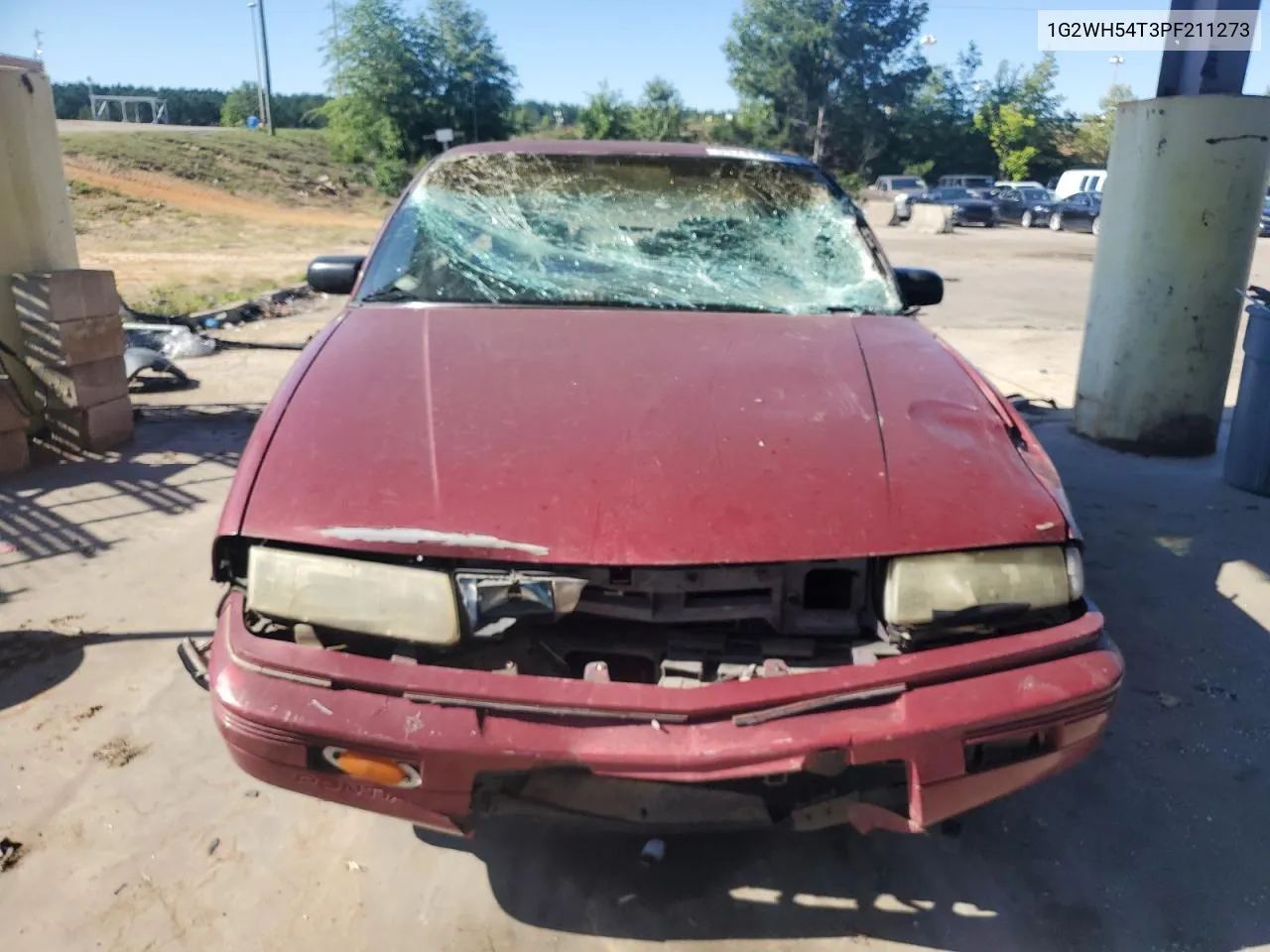 1993 Pontiac Grand Prix Le VIN: 1G2WH54T3PF211273 Lot: 55744104