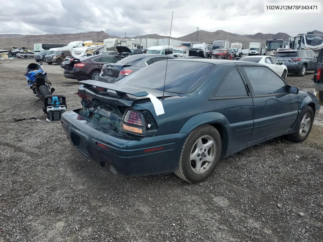 1995 Pontiac Grand Prix Se VIN: 1G2WJ12M7SF343471 Lot: 47075894