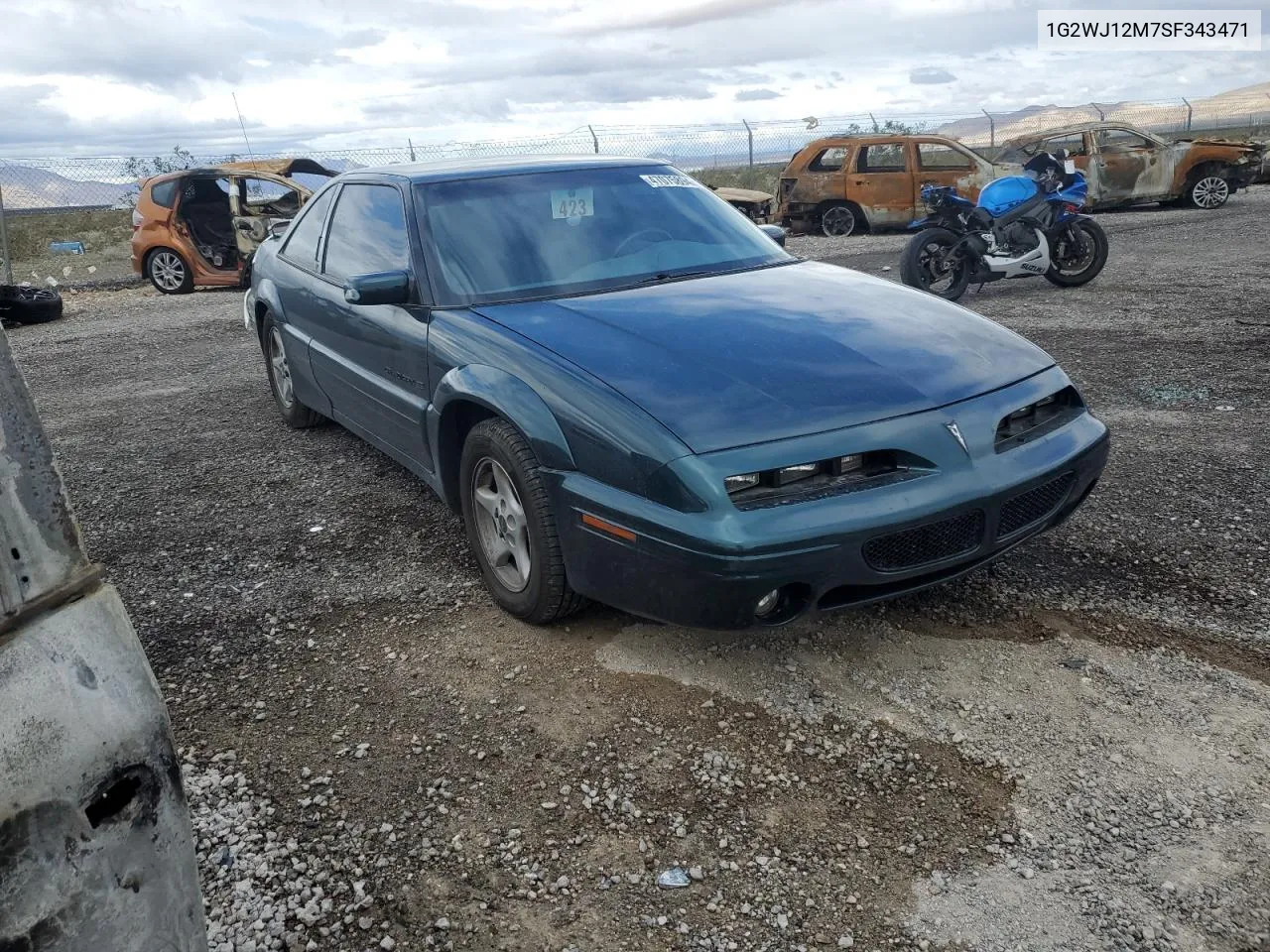 1G2WJ12M7SF343471 1995 Pontiac Grand Prix Se