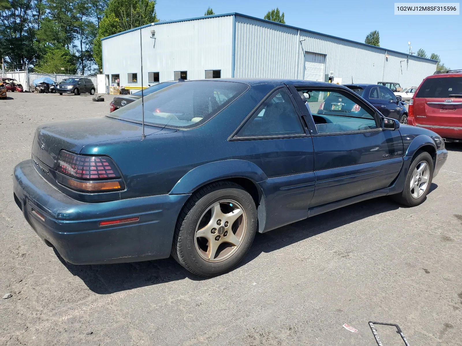 1G2WJ12M8SF315596 1995 Pontiac Grand Prix Se