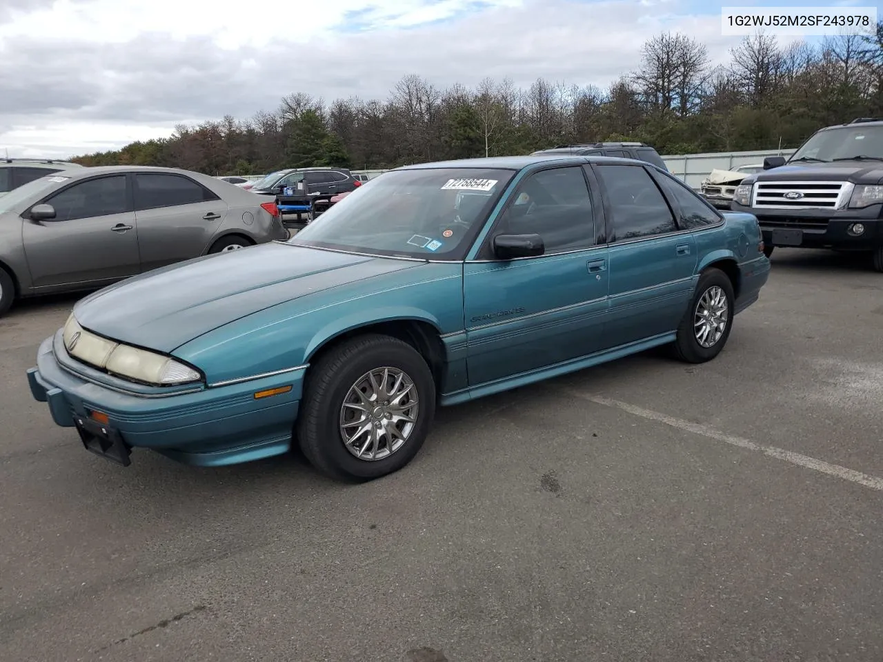 1995 Pontiac Grand Prix Se VIN: 1G2WJ52M2SF243978 Lot: 72758544