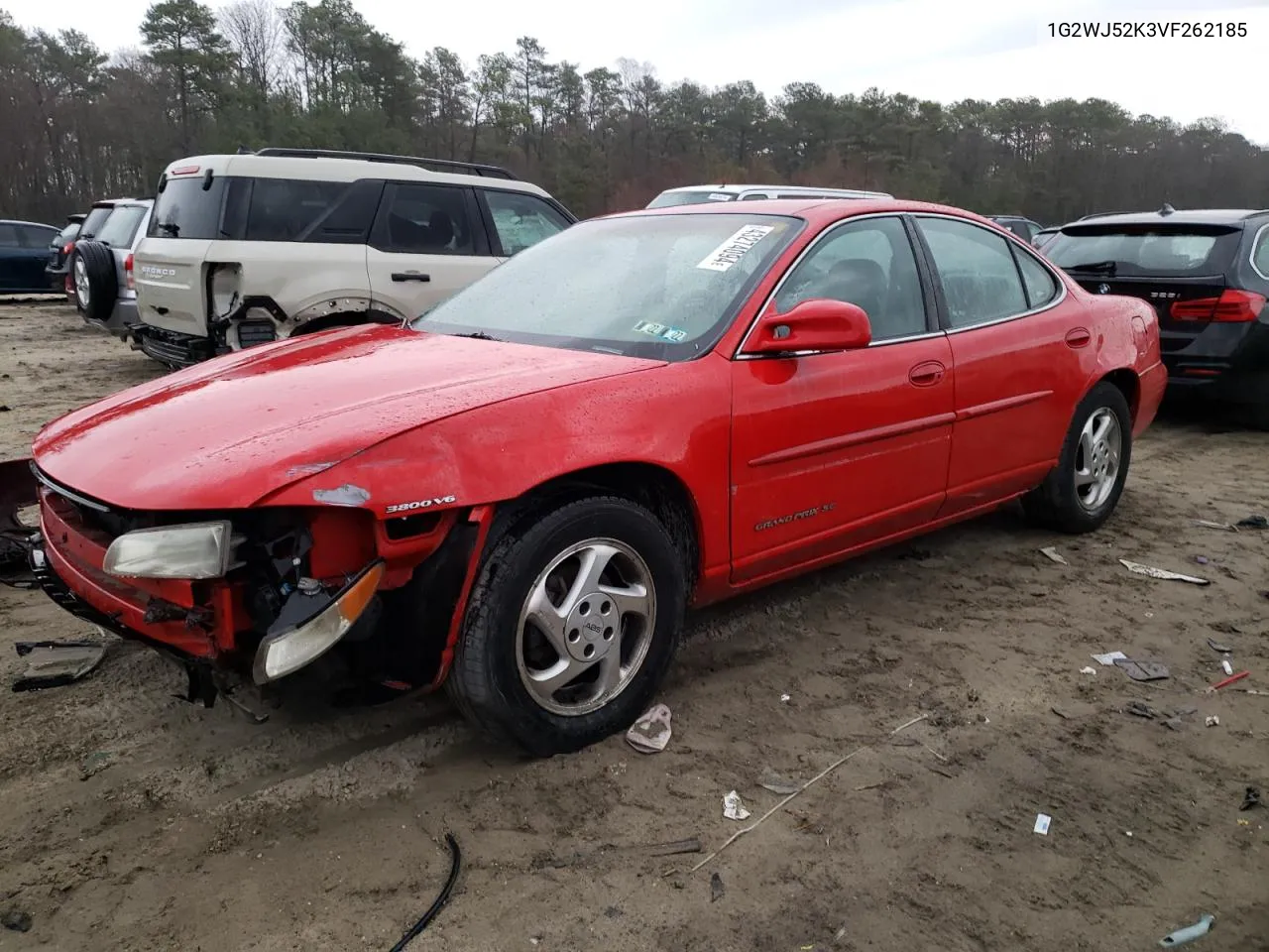 1G2WJ52K3VF262185 1997 Pontiac Grand Prix Se