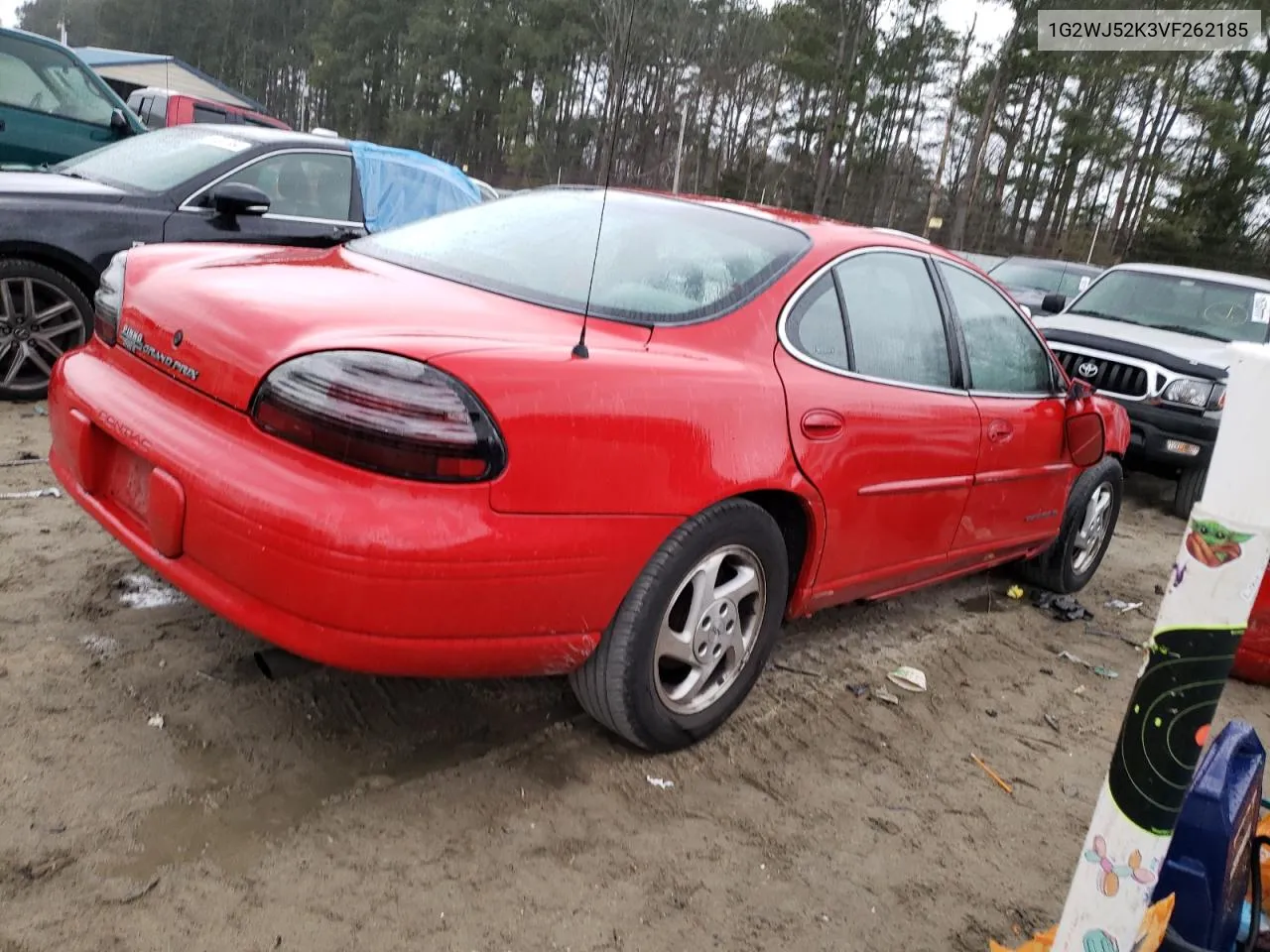 1997 Pontiac Grand Prix Se VIN: 1G2WJ52K3VF262185 Lot: 43274094