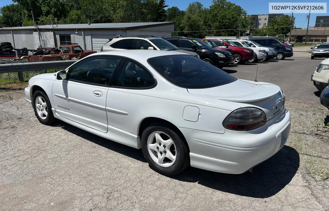 1997 Pontiac Grand Prix Gt VIN: 1G2WP12K5VF212606 Lot: 58123494