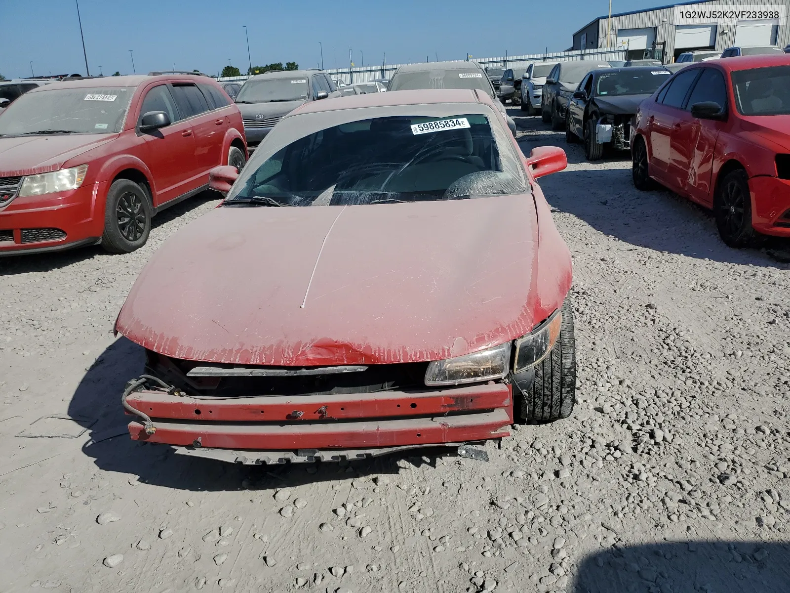 1997 Pontiac Grand Prix Se VIN: 1G2WJ52K2VF233938 Lot: 59885834