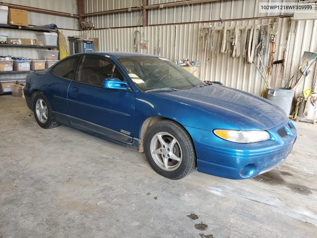 1998 Pontiac Grand Prix Gtp VIN: 1G2WP1218WF309999 Lot: 59707694