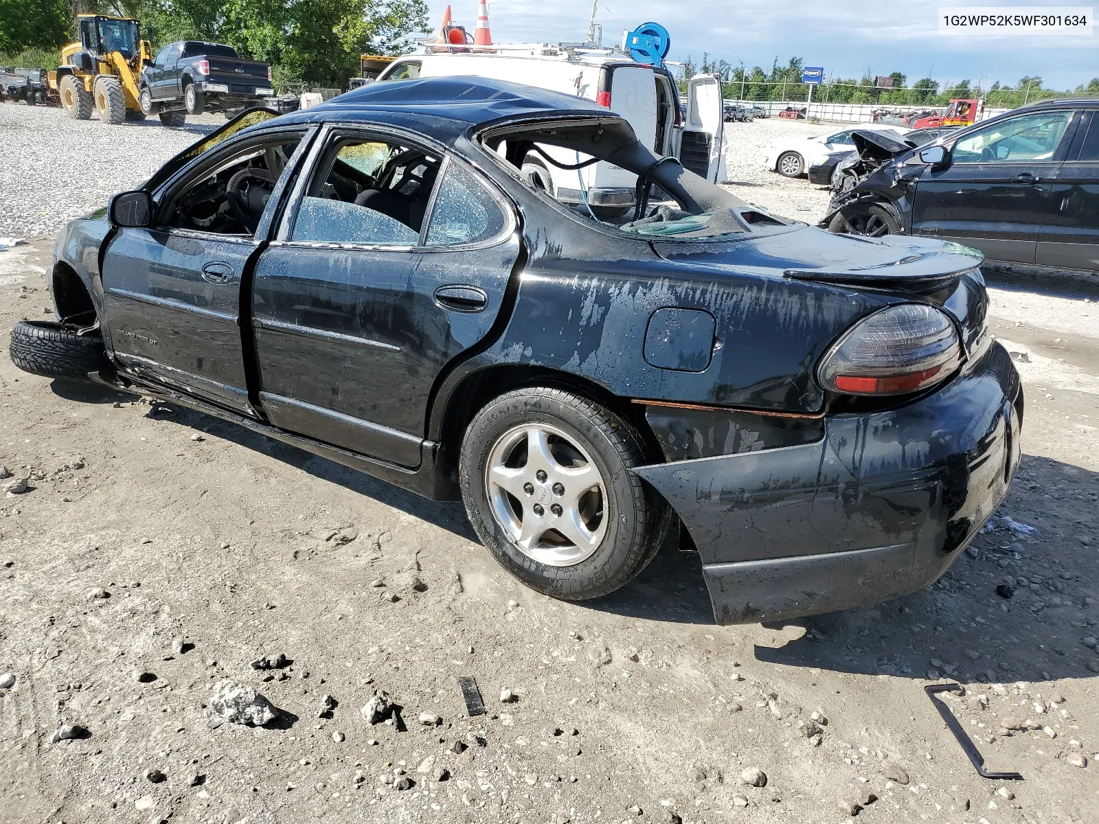 1998 Pontiac Grand Prix Gt VIN: 1G2WP52K5WF301634 Lot: 61107364