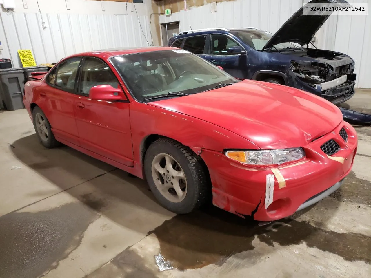 1999 Pontiac Grand Prix Gtp VIN: 1G2WR5210XF212542 Lot: 55660304