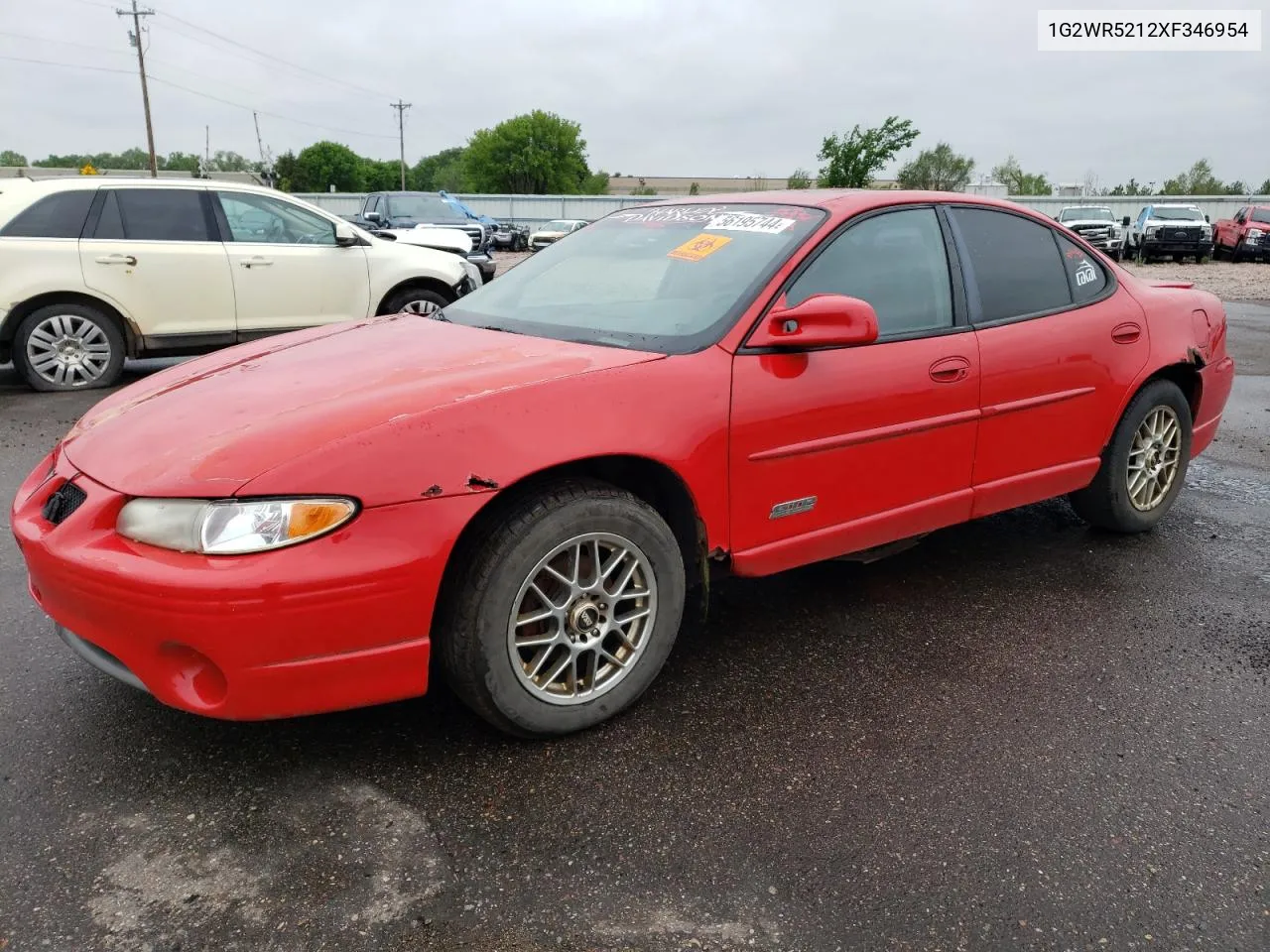 1999 Pontiac Grand Prix Gtp VIN: 1G2WR5212XF346954 Lot: 56195744