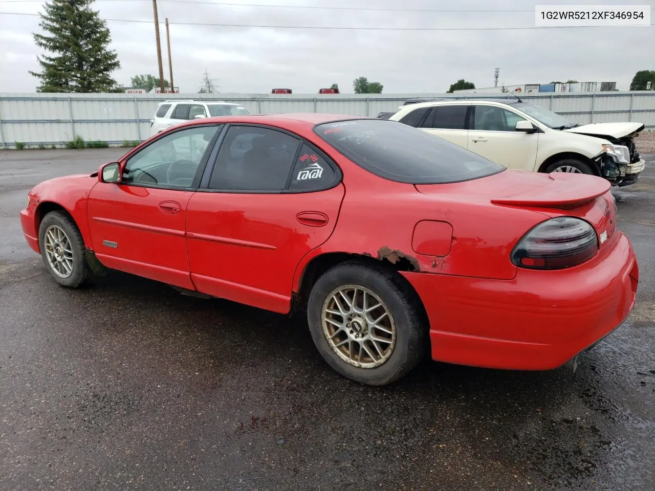 1999 Pontiac Grand Prix Gtp VIN: 1G2WR5212XF346954 Lot: 56195744