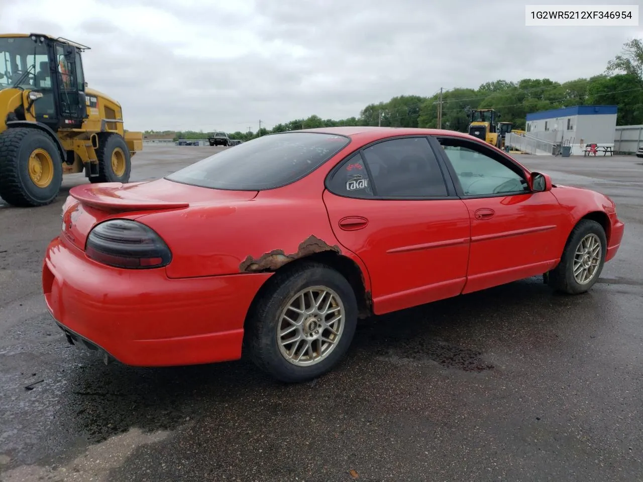 1999 Pontiac Grand Prix Gtp VIN: 1G2WR5212XF346954 Lot: 56195744