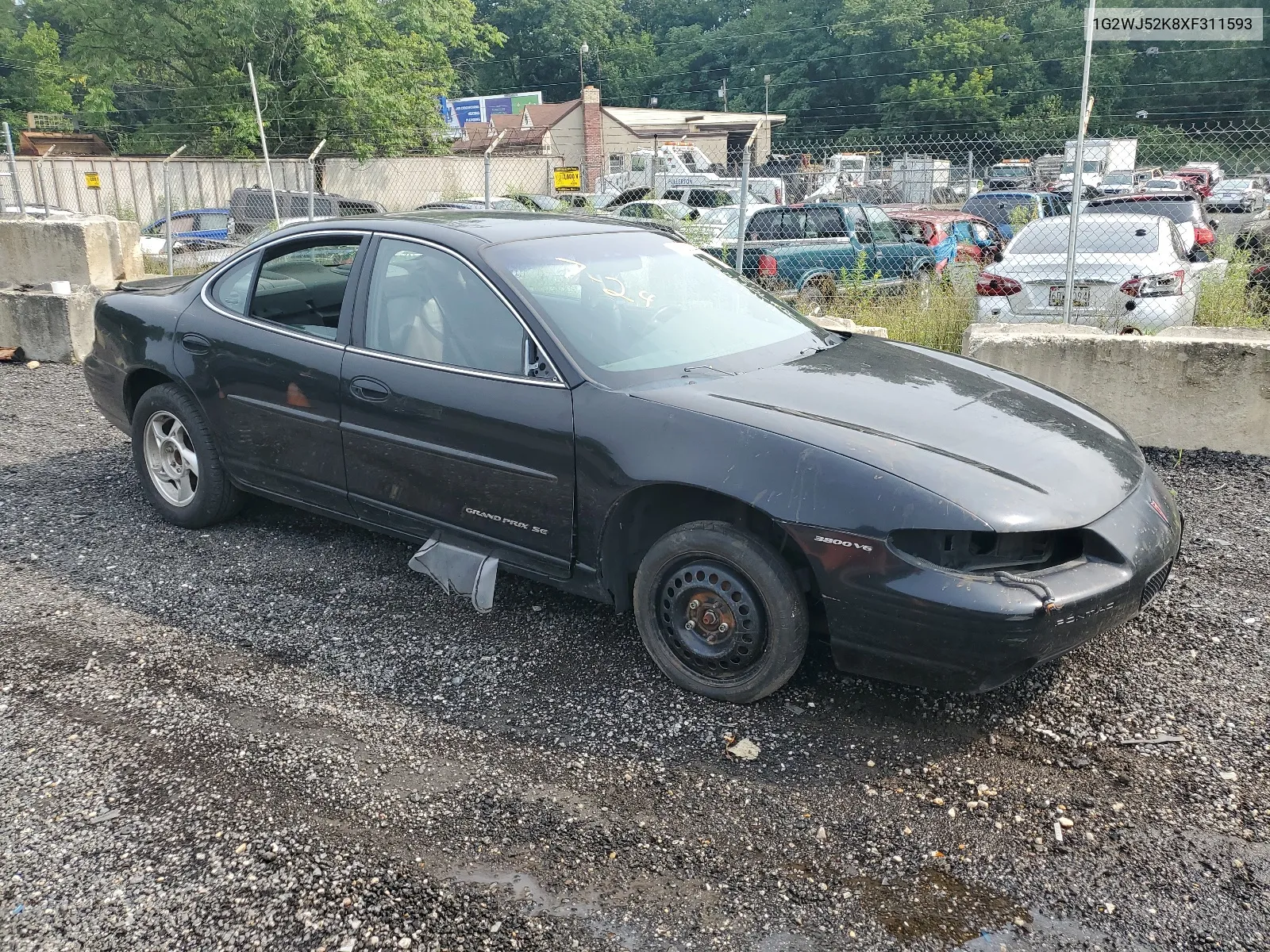 1999 Pontiac Grand Prix Se VIN: 1G2WJ52K8XF311593 Lot: 64830044