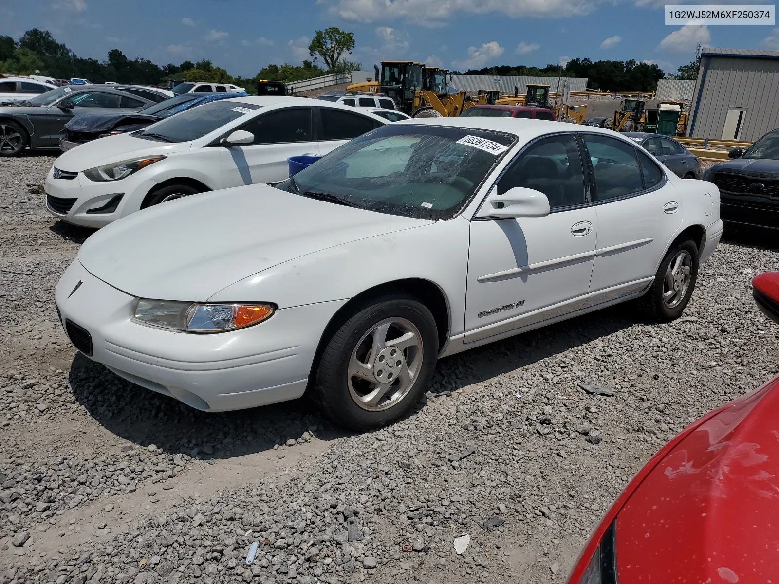 1999 Pontiac Grand Prix Se VIN: 1G2WJ52M6XF250374 Lot: 66391734