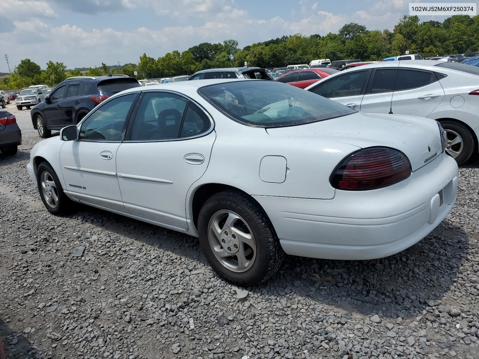 1999 Pontiac Grand Prix Se VIN: 1G2WJ52M6XF250374 Lot: 66391734