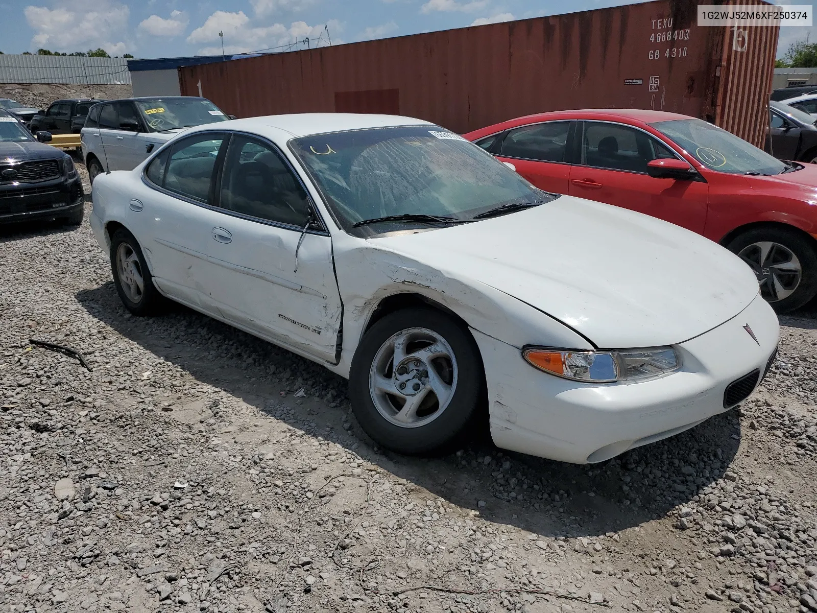 1999 Pontiac Grand Prix Se VIN: 1G2WJ52M6XF250374 Lot: 66391734