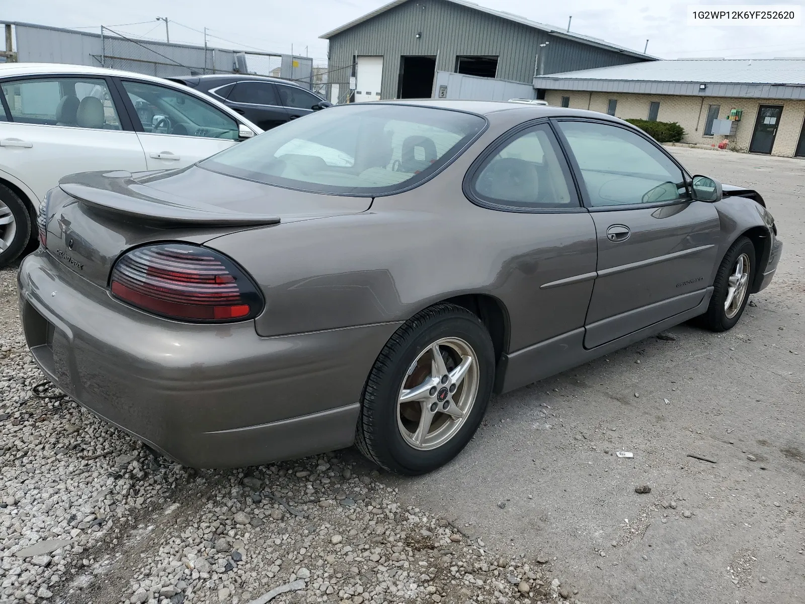 2000 Pontiac Grand Prix Gt VIN: 1G2WP12K6YF252620 Lot: 53286684