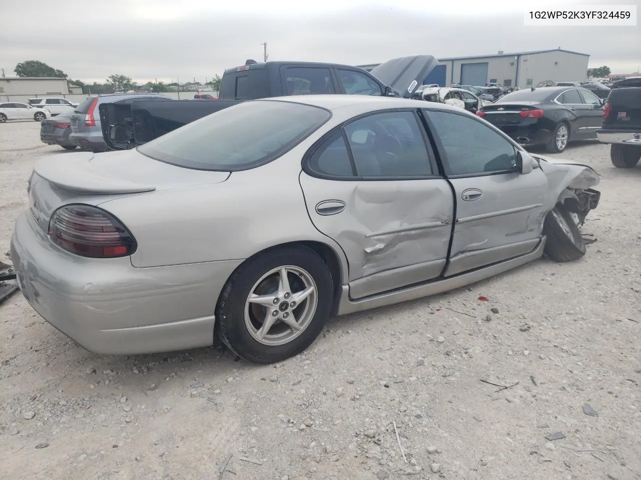 2000 Pontiac Grand Prix Gt VIN: 1G2WP52K3YF324459 Lot: 53890414