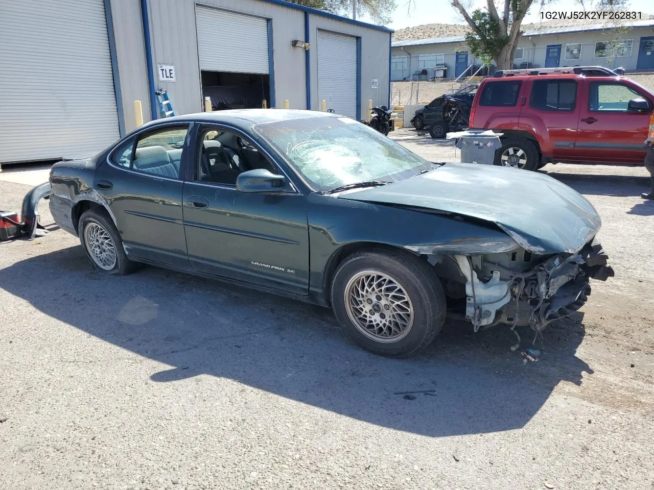 2000 Pontiac Grand Prix Se VIN: 1G2WJ52K2YF262831 Lot: 55406404