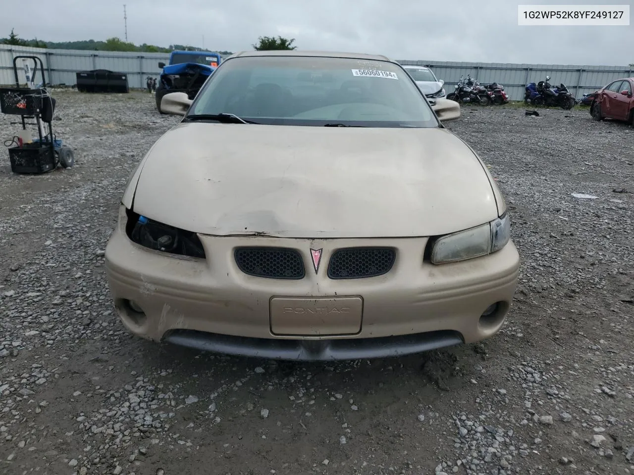 1G2WP52K8YF249127 2000 Pontiac Grand Prix Gt