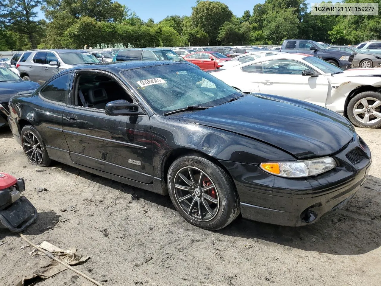 2000 Pontiac Grand Prix Gtp VIN: 1G2WR1211YF159277 Lot: 60268984