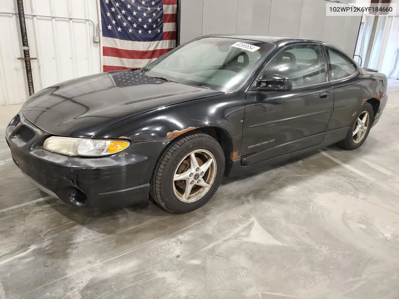 2000 Pontiac Grand Prix Gt VIN: 1G2WP12K6YF184660 Lot: 60566654