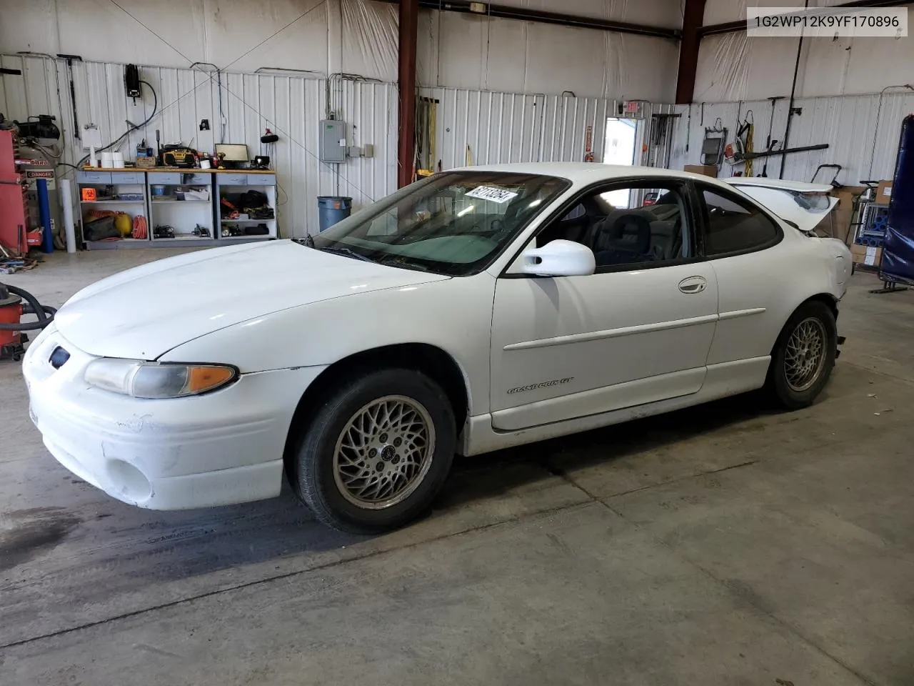 2000 Pontiac Grand Prix Gt VIN: 1G2WP12K9YF170896 Lot: 62113264