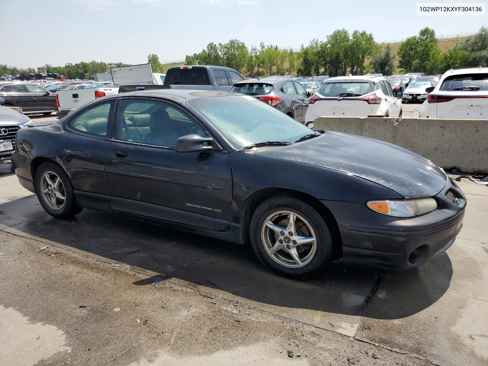 2000 Pontiac Grand Prix Gt VIN: 1G2WP12KXYF304136 Lot: 62829464