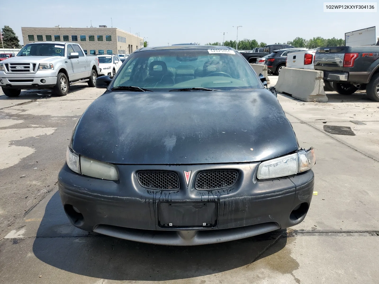 2000 Pontiac Grand Prix Gt VIN: 1G2WP12KXYF304136 Lot: 62829464