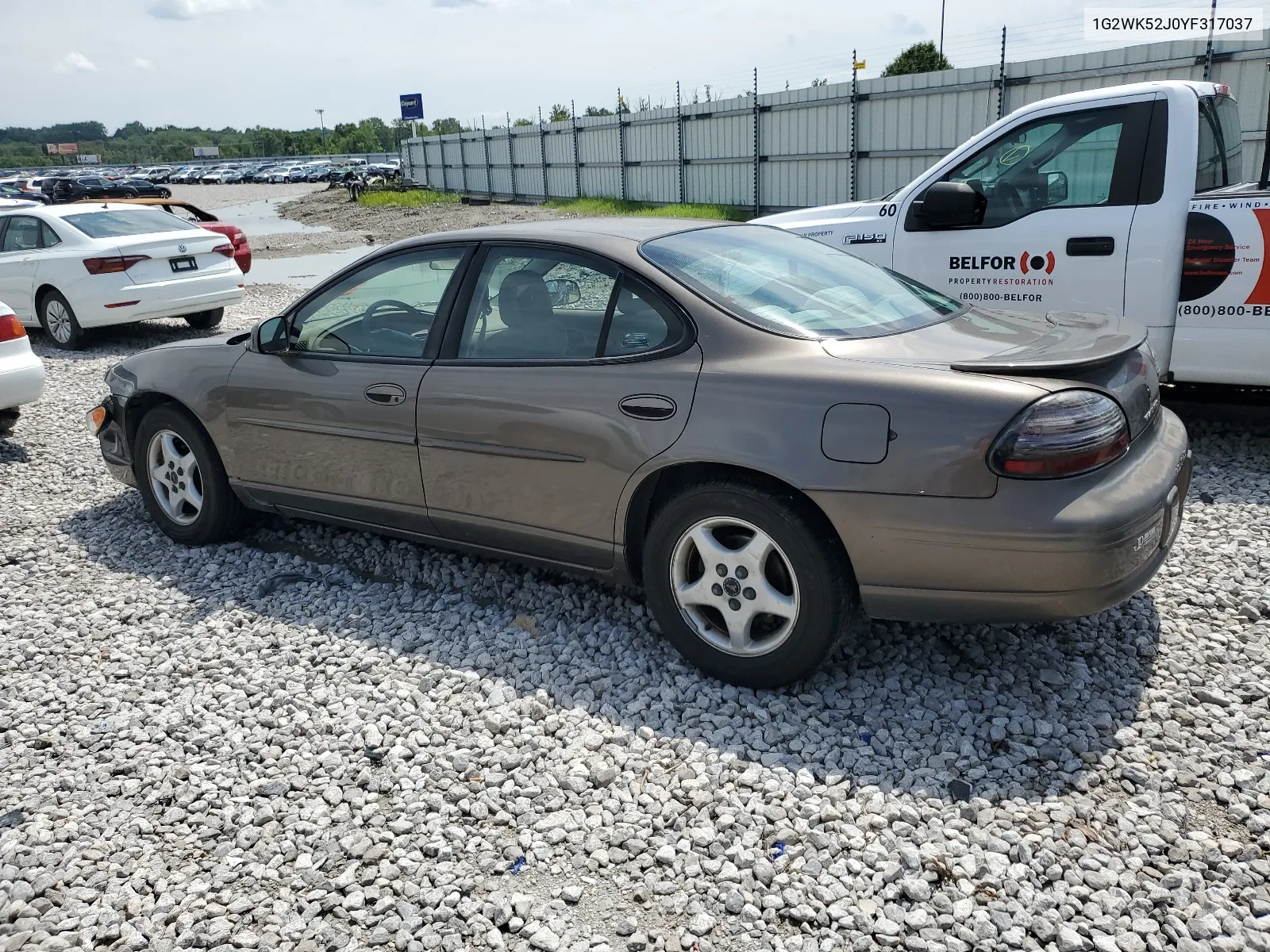 2000 Pontiac Grand Prix Se1 VIN: 1G2WK52J0YF317037 Lot: 63507084