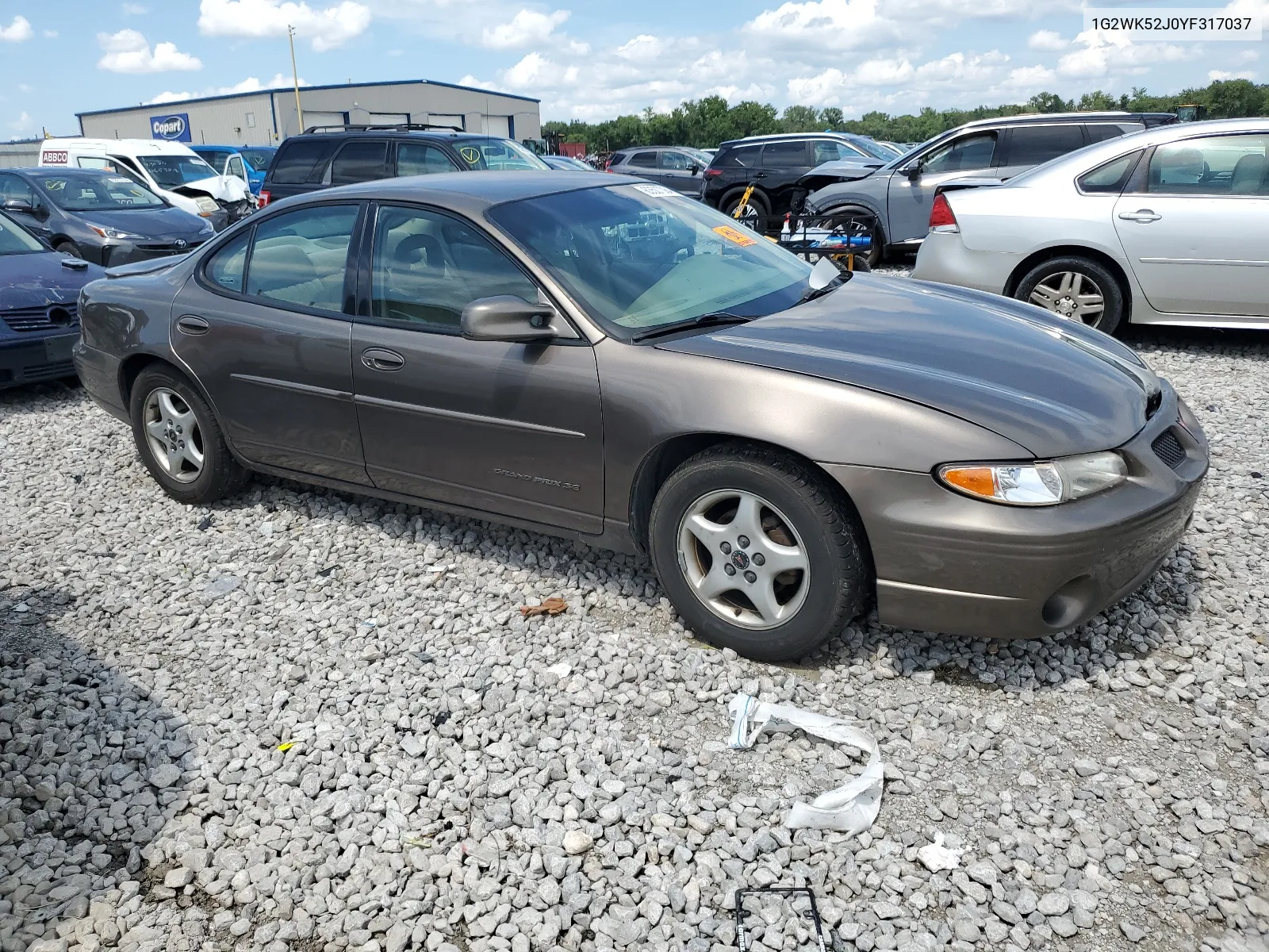 1G2WK52J0YF317037 2000 Pontiac Grand Prix Se1