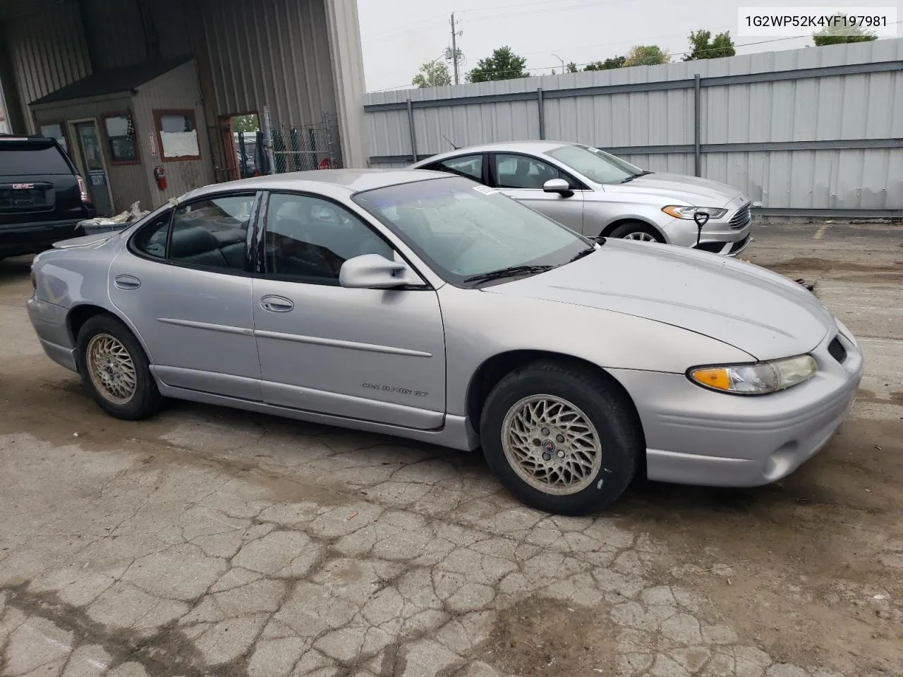 2000 Pontiac Grand Prix Gt VIN: 1G2WP52K4YF197981 Lot: 69012824