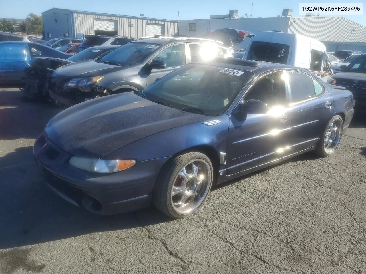 2000 Pontiac Grand Prix Gt VIN: 1G2WP52K6YF289495 Lot: 69342584