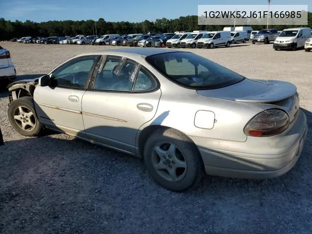 2001 Pontiac Grand Prix Se VIN: 1G2WK52J61F166985 Lot: 51818824