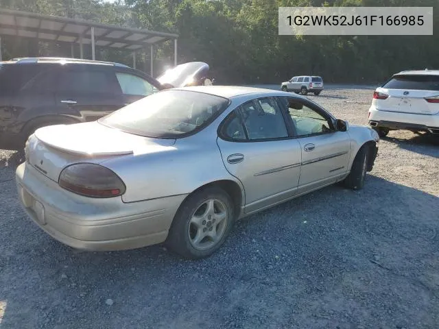 1G2WK52J61F166985 2001 Pontiac Grand Prix Se