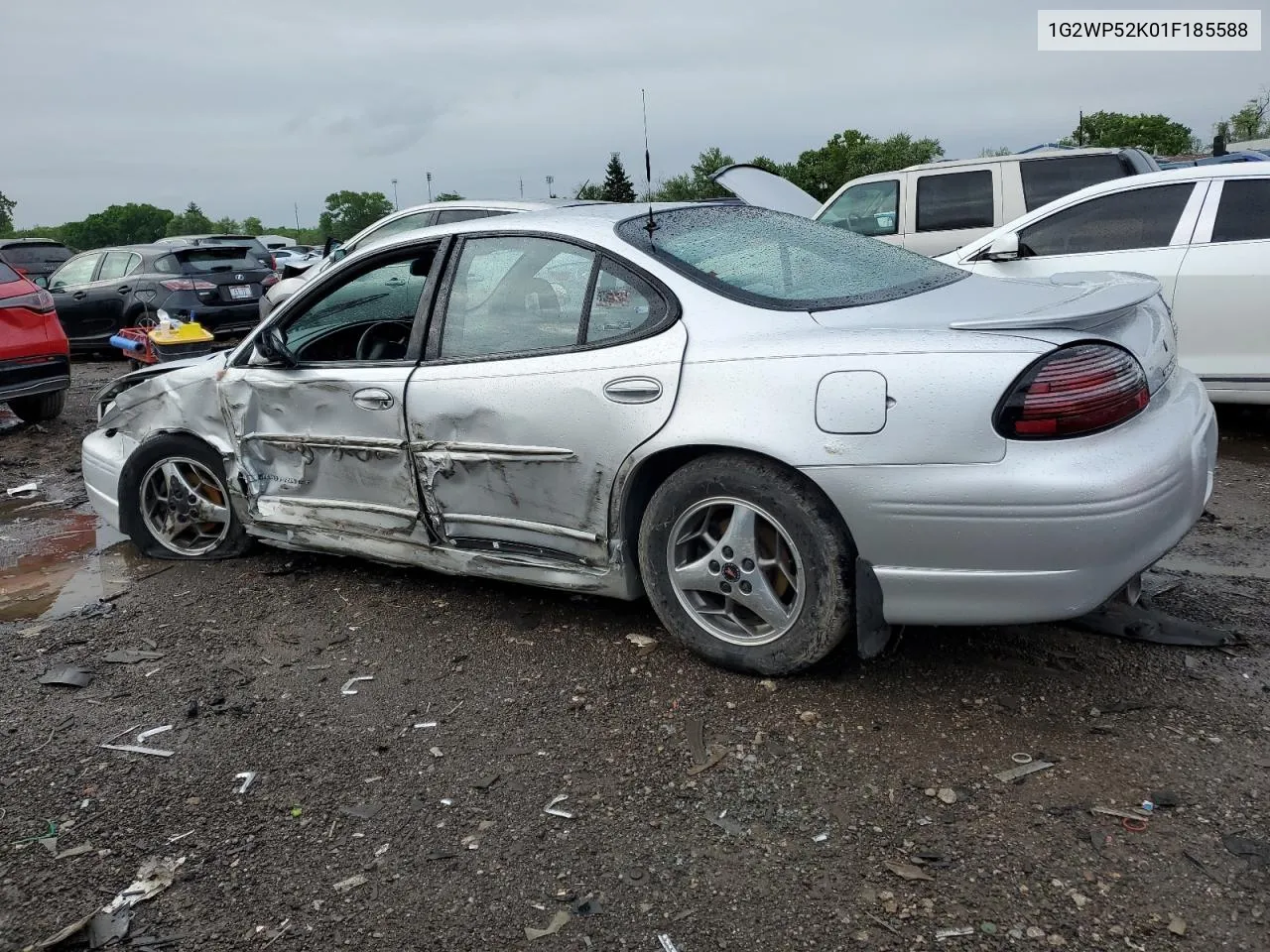 1G2WP52K01F185588 2001 Pontiac Grand Prix Gt