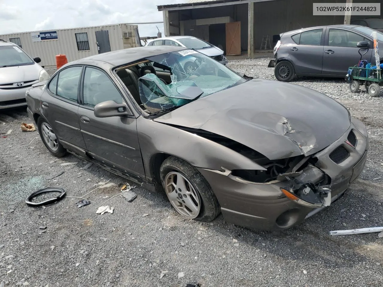 2001 Pontiac Grand Prix Gt VIN: 1G2WP52K61F244823 Lot: 53941634