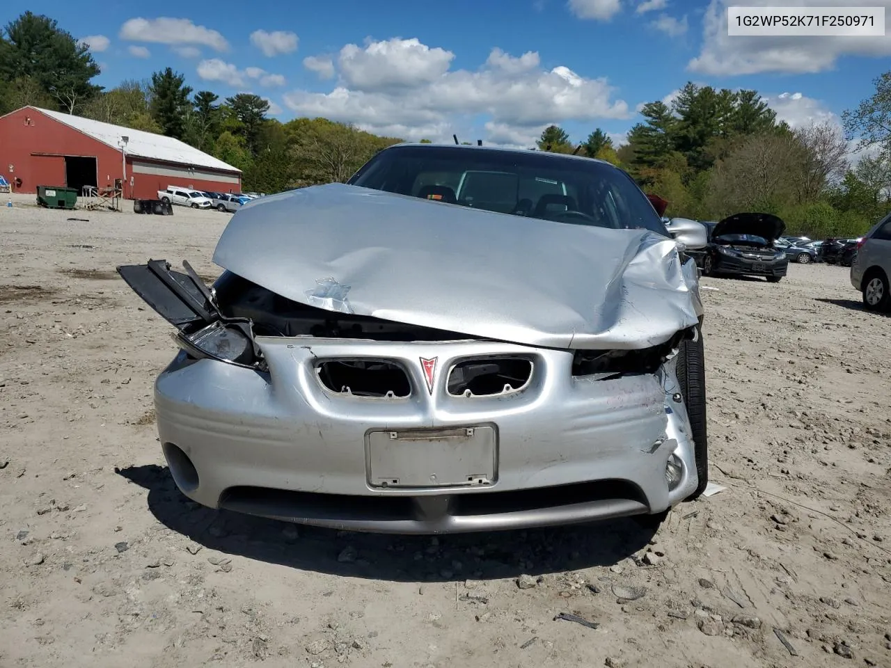 1G2WP52K71F250971 2001 Pontiac Grand Prix Gt