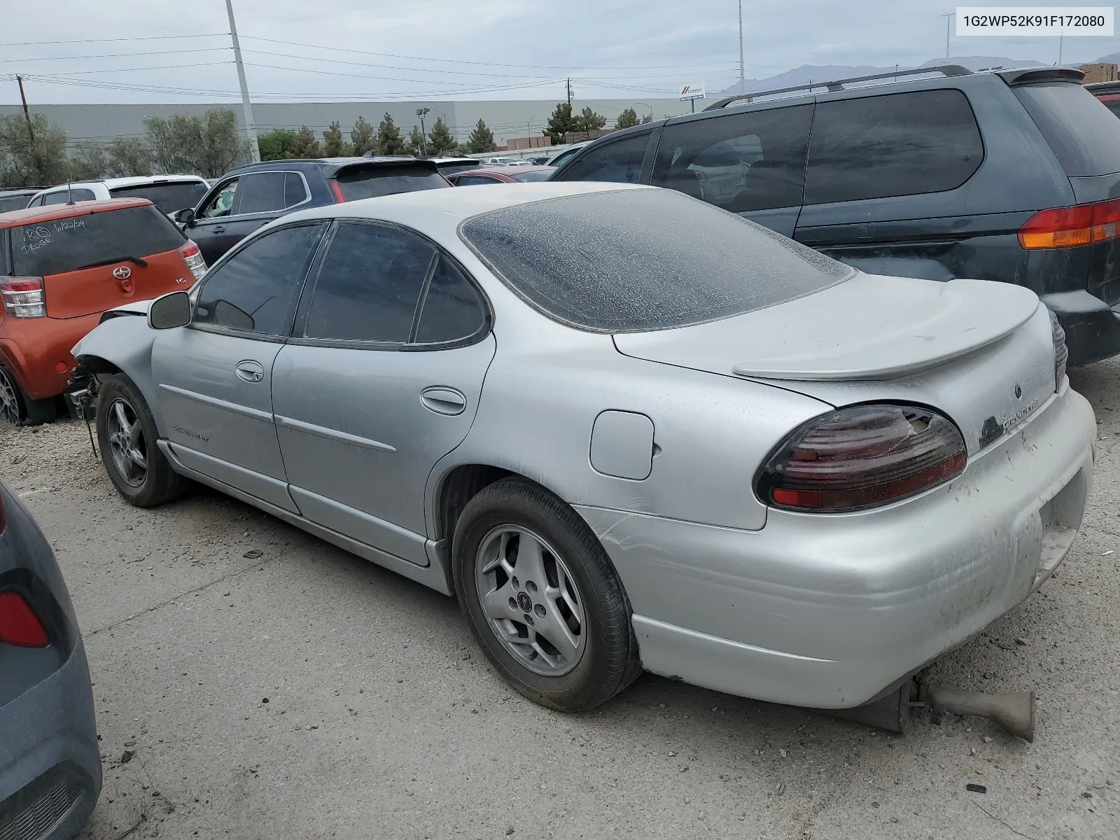 2001 Pontiac Grand Prix Gt VIN: 1G2WP52K91F172080 Lot: 56709354